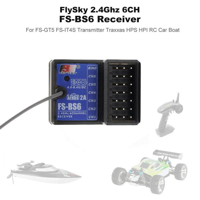 Receiver Rc Drone - Receptor Flysky FS-BS6 2,4 Ghz 6CH