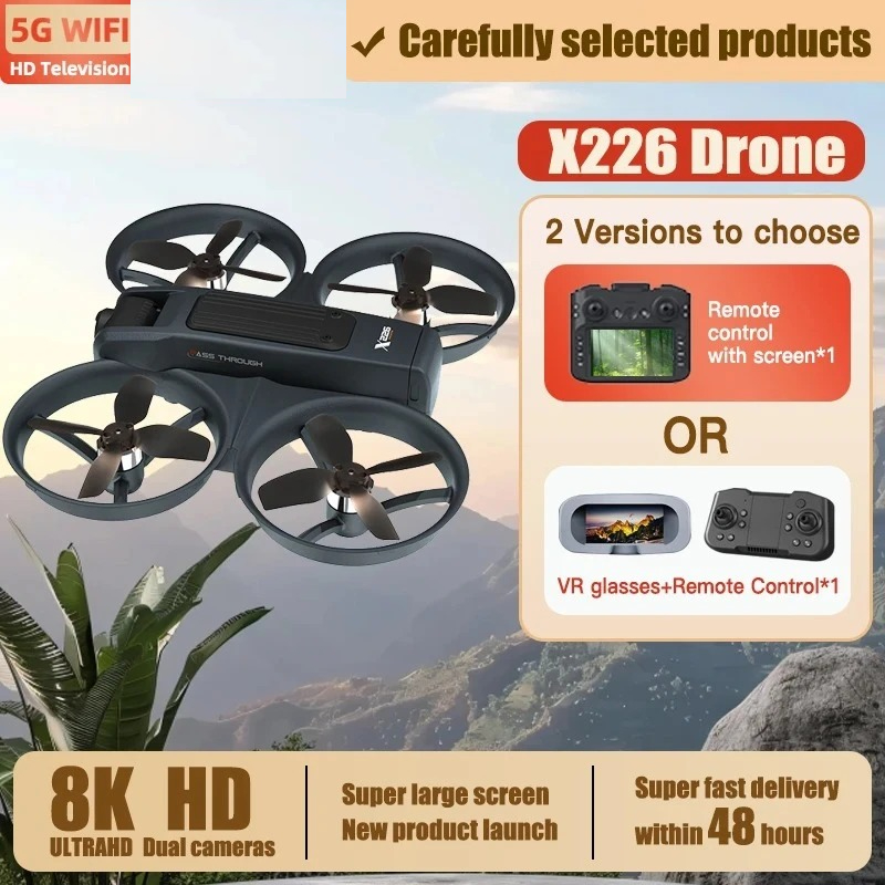 Drone Rc X226 - Dron Original X226/VR RC 8K Profesional