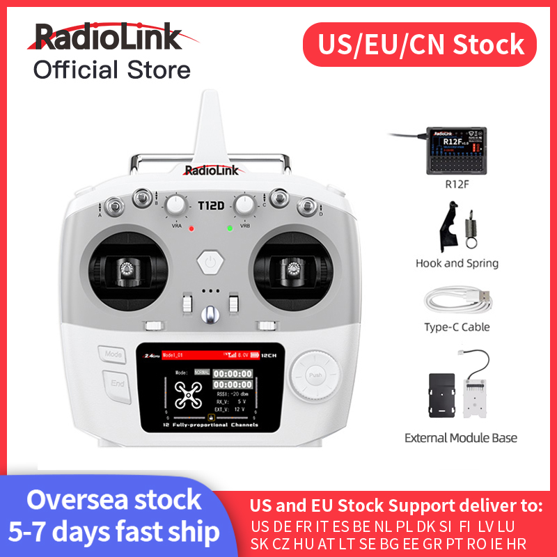 Drone And Car - Radiolink T12D ELRS Transmisor de 12