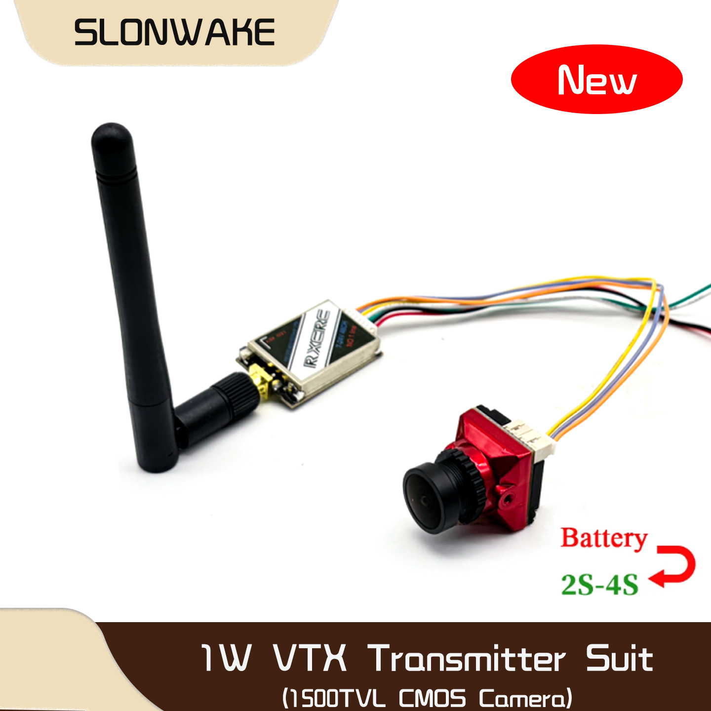 Receiver Rc Drone - Transmisor de Video Ajustable SLONWAKE 5.8G