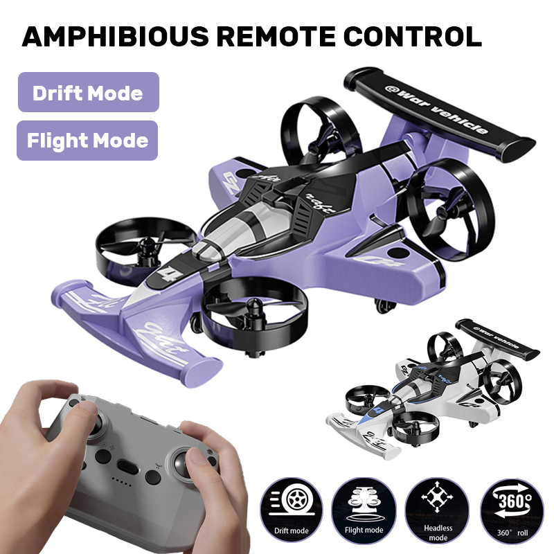 Drone Rc Jet - CZ04 Rc Avión anfibio Coche de