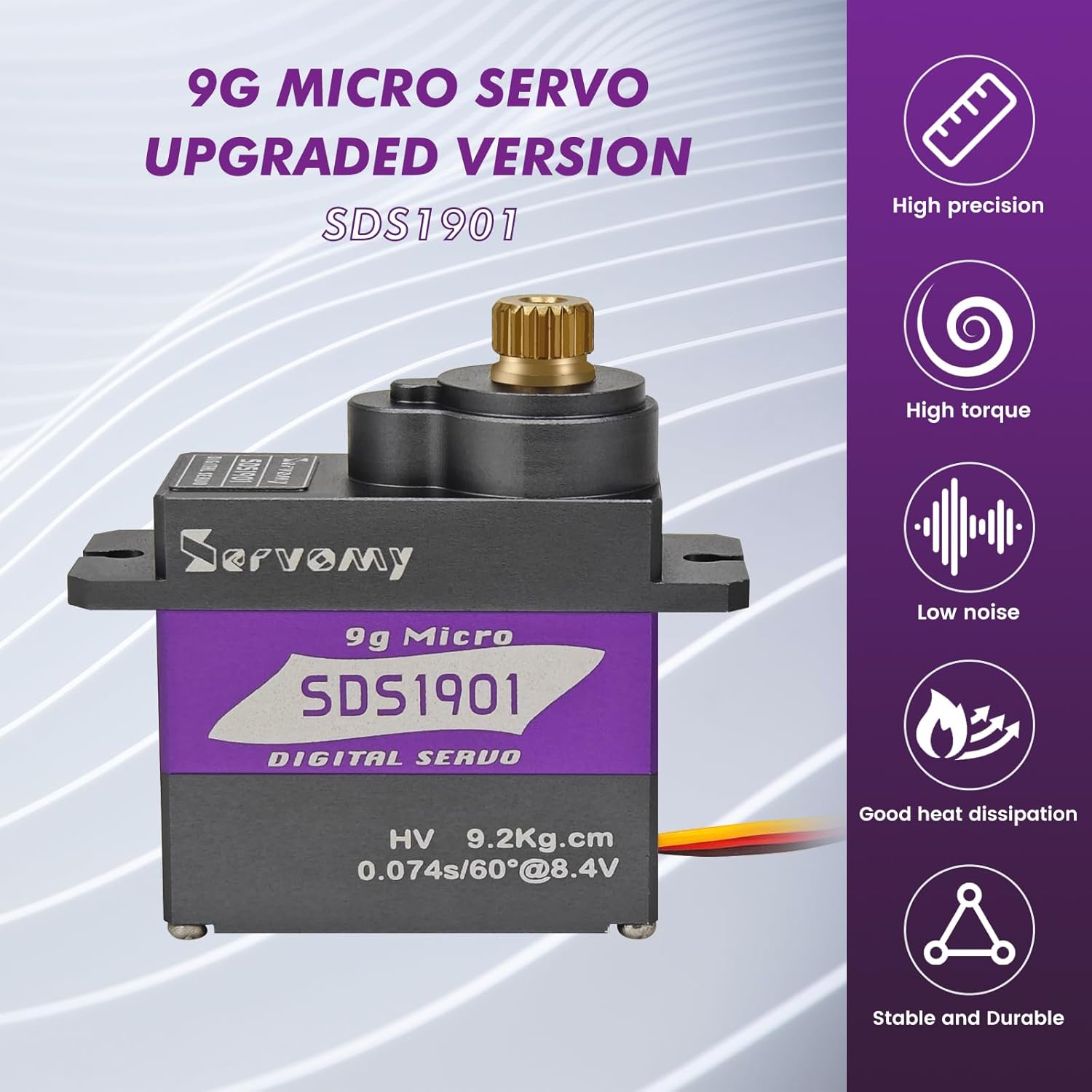 Drone And Car - SERVOMY-SDS1901 Digital 9G Micro Servo Sin