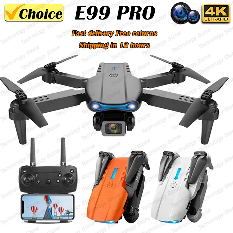 Drone Rc E99 Pro - Dron Plegable E99 K3 Pro Cuadricoptero