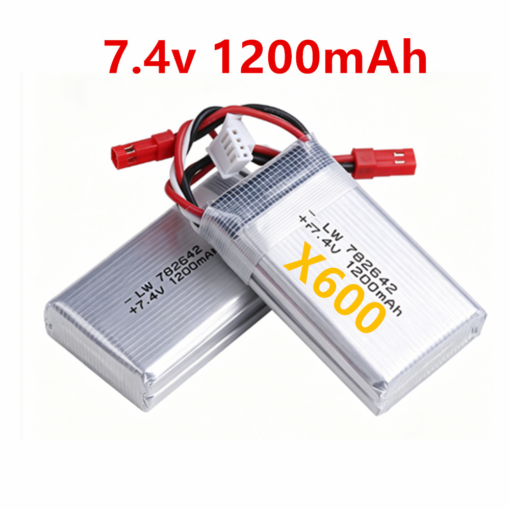 Drone Mjx Rc Technic - Batería Lipo de 7.4v 1200mAh para