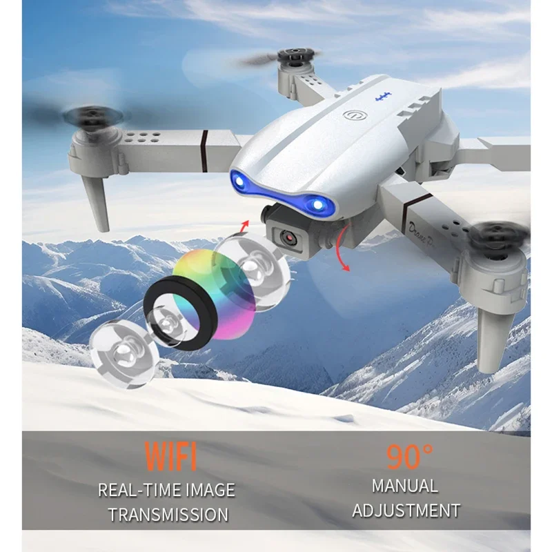 Drone Rc E99 Pro - Helicóptero RC plegable 4K 5G WIFI