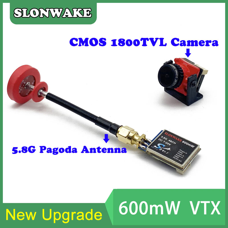 5,8G 48CH 600mW VTX-CAM ajusta - Receiver Rc Drone reseña y precio