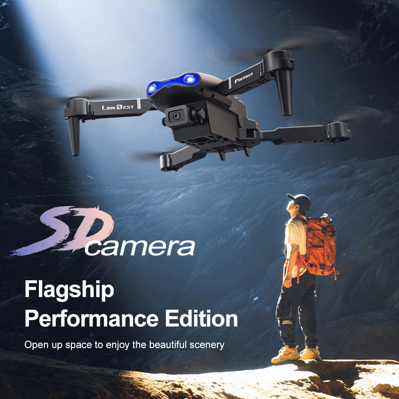 Dron RC Mini E99 Pro FACEGLE U - Drone Rc E99 Pro reseña y precio