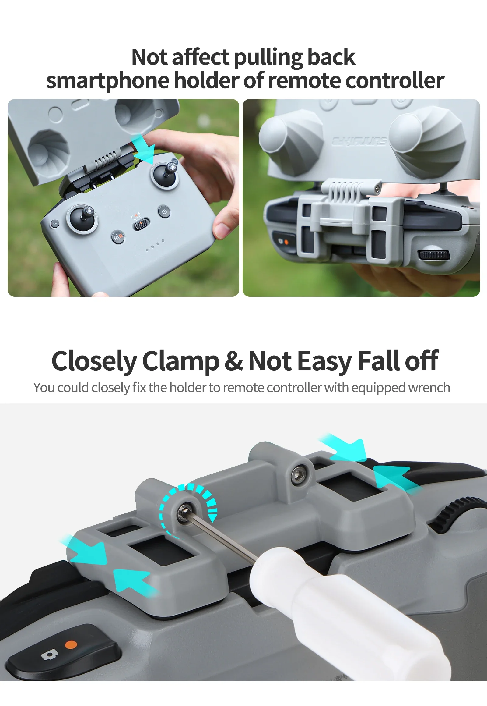 Protector de controlador 2 en  - Drone Dji Rc N2 reseña y precio