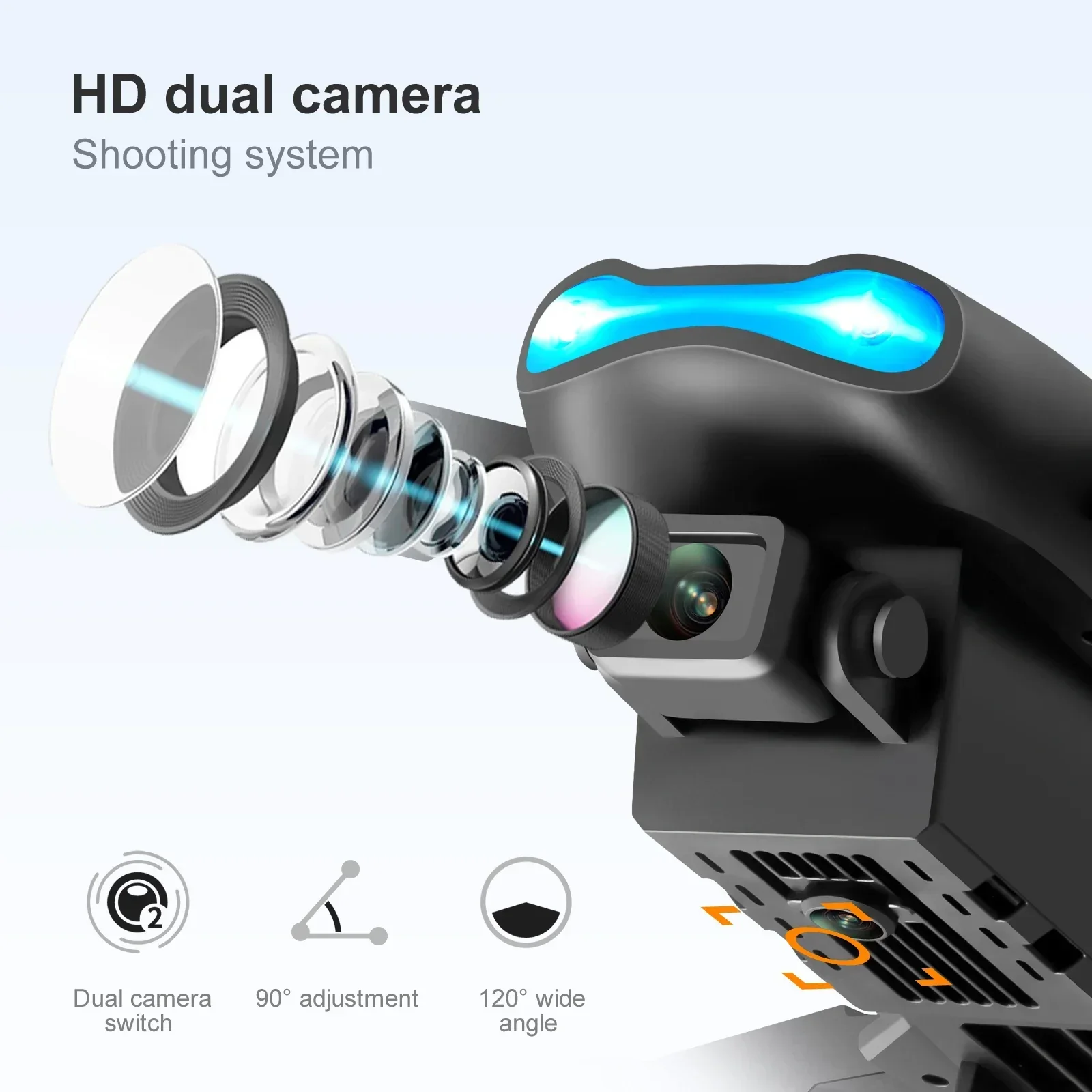 E99 K3 Pro 4K Drone plegable C - Drone Rc E99 Pro reseña y precio