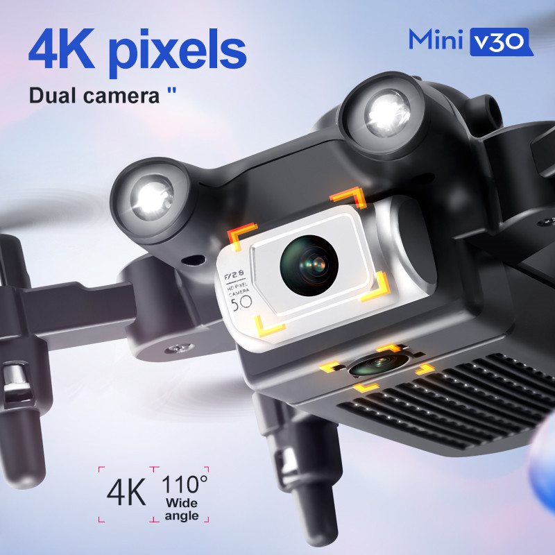 Mini Dron V30 WiFi FPV con cám - Drone Kf Rc reseña y precio