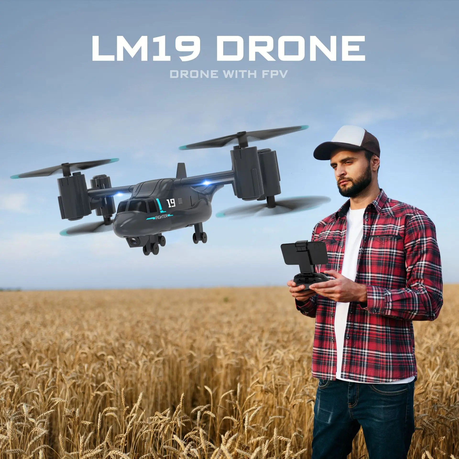 LM19 Helicóptero De Control Re - Drone Rc Jet reseña y precio