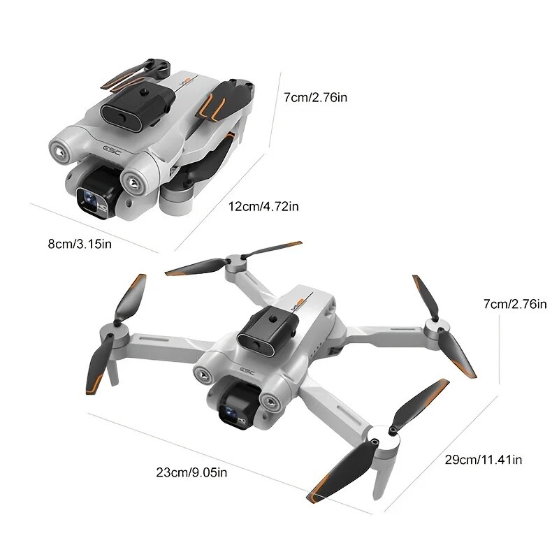 Dron plegable S1S, 5G, Wifi, 4 - Drone Rc S1S reseña y precio