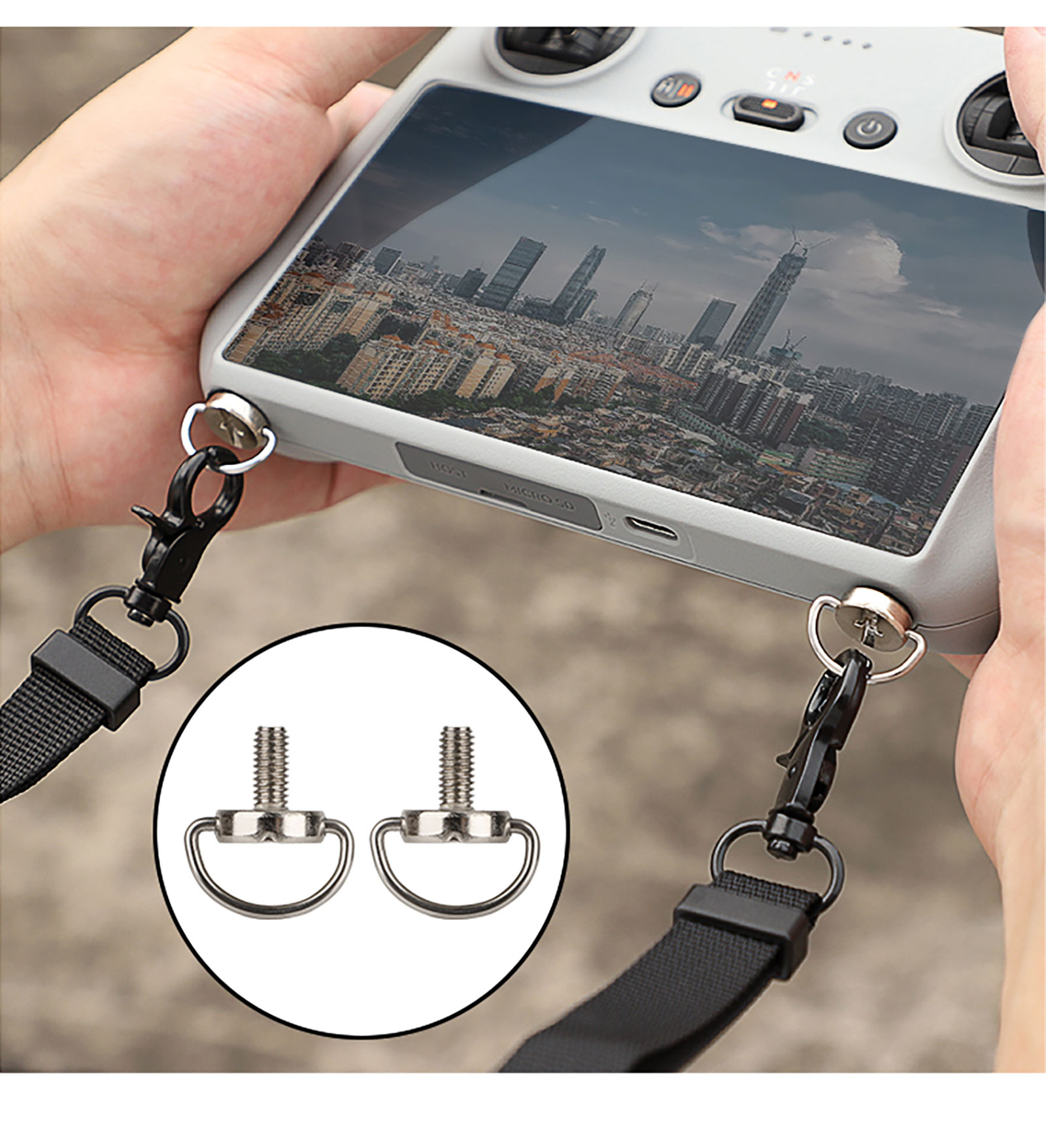Correa de cuello con cordón pa - Drone Rc Controller Belt reseña y precio