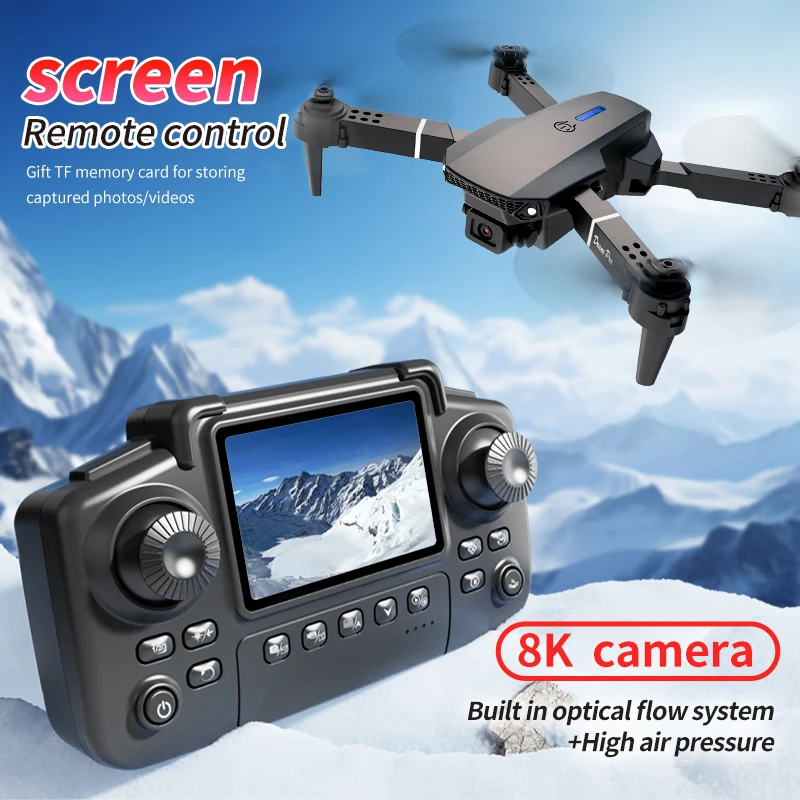 Dron profesional E88 PRO con p - Drone Kf Rc reseña y precio