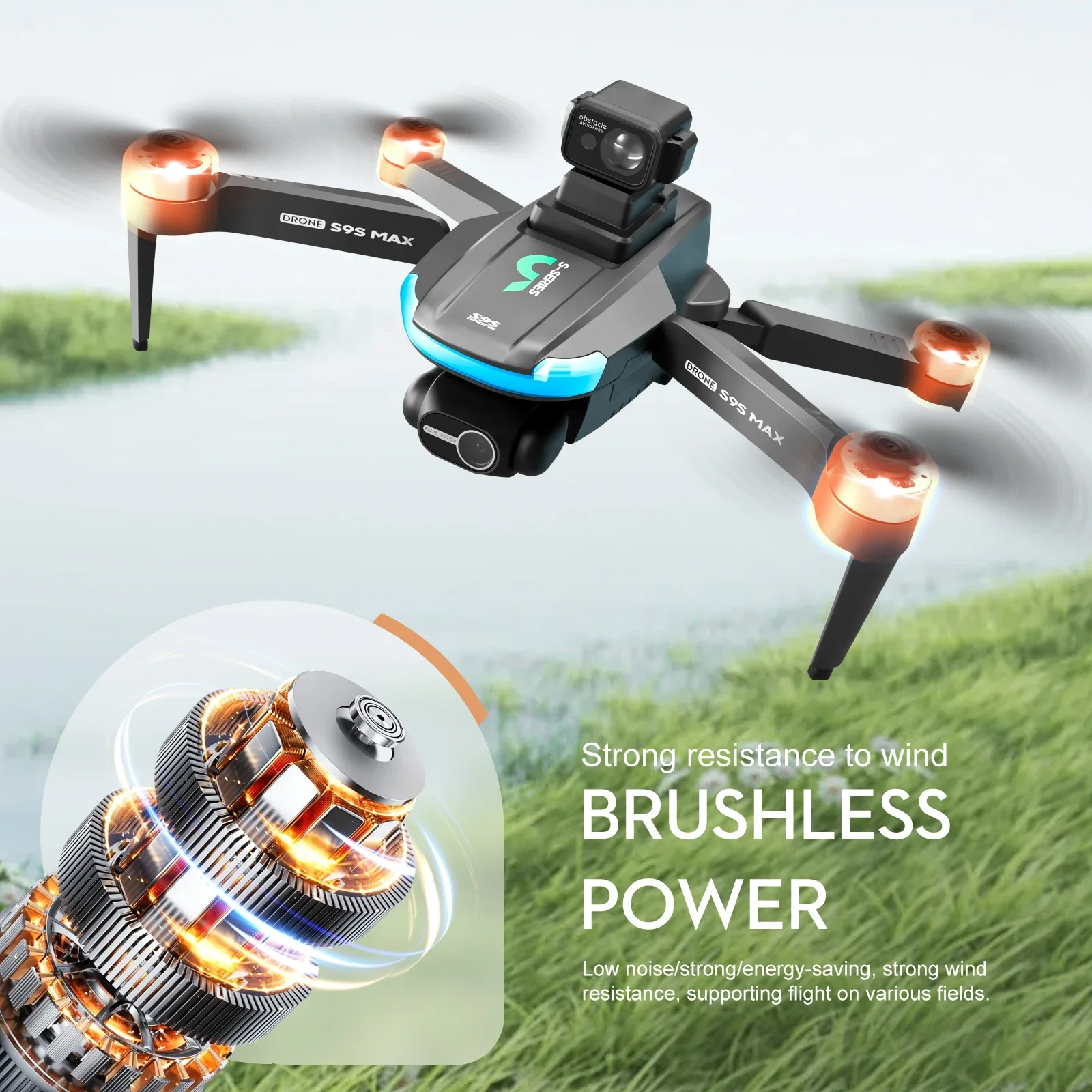 Nuevo S9S MAX MINI Drone 4K 2  - Drone Kf Rc reseña y precio