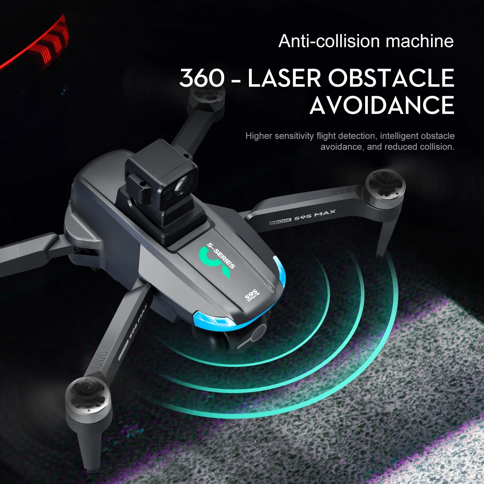 Nuevo S9S MAX MINI Drone 4K 2  - Drone Kf Rc reseña y precio
