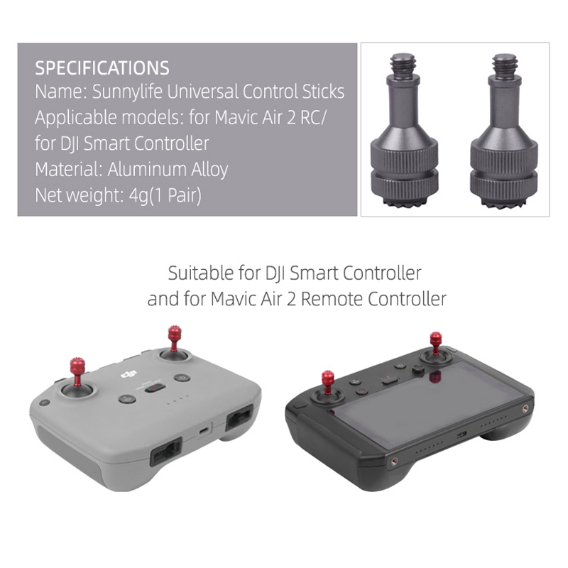 Joystick de Metal RC-N1/N2 Con - Drone Dji Rc N2 reseña y precio