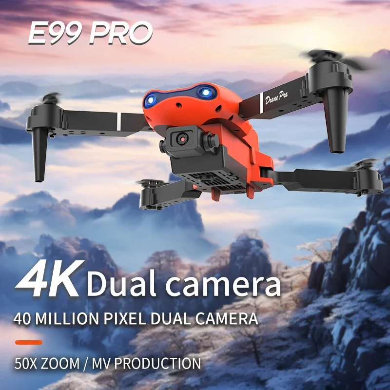 Mini helicóptero RC plegable E - Drone Rc E99 Pro reseña y precio