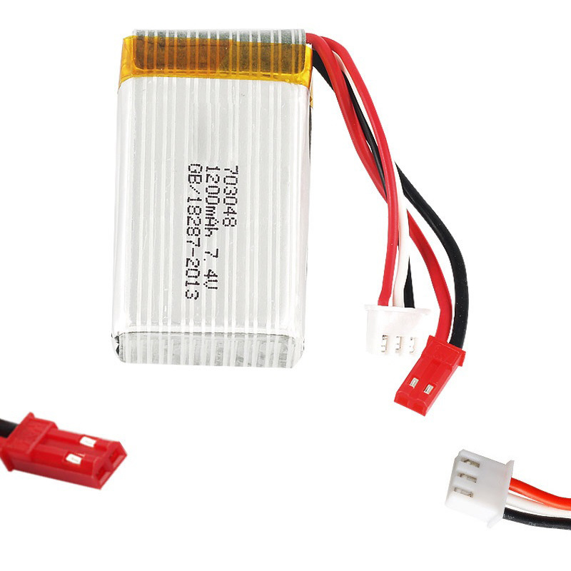 Batería Lipo 2S 7.4V 1200mAh 7 - Drone Rc Leading reseña y precio