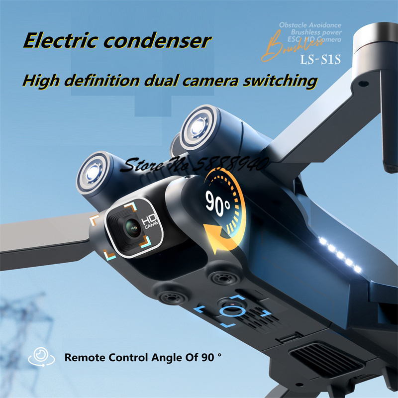 Dron Plegable con Control Remo - Drone Rc S1S reseña y precio