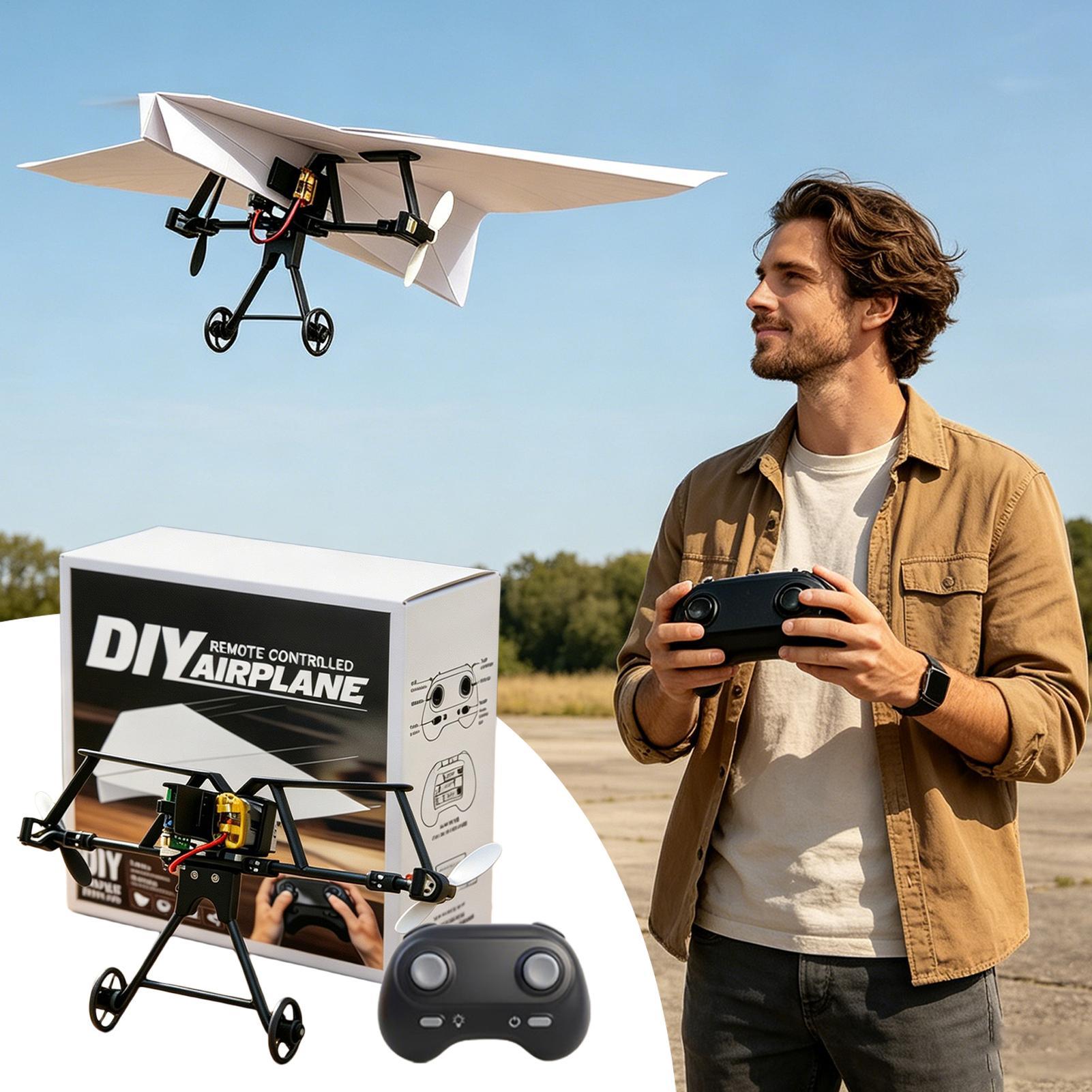 Kit de Avión de Papel RC para  - Drone Rc Jet reseña y precio