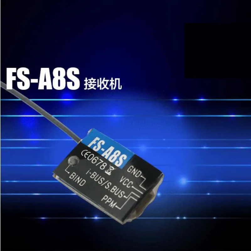 Receptor Flysky FS-A8S 2.4G 8C - Micro Fpv Quad reseña y precio
