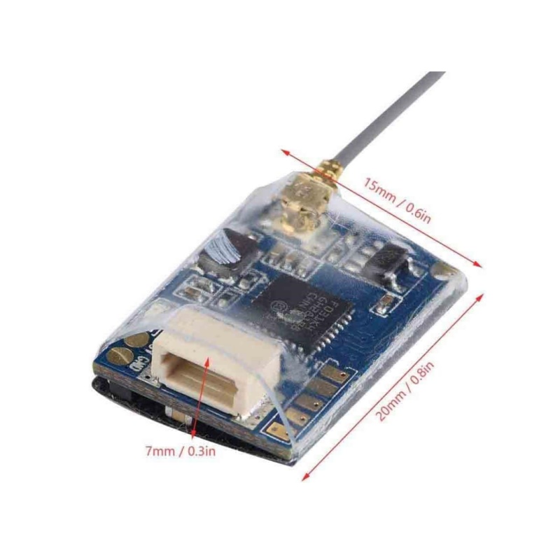 Receptor Flysky FS-A8S 2.4G 8C - Micro Fpv Quad reseña y precio