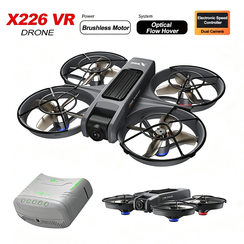 Kit de Dron Portátil X226 con  - Drone Rc X226 reseña y precio