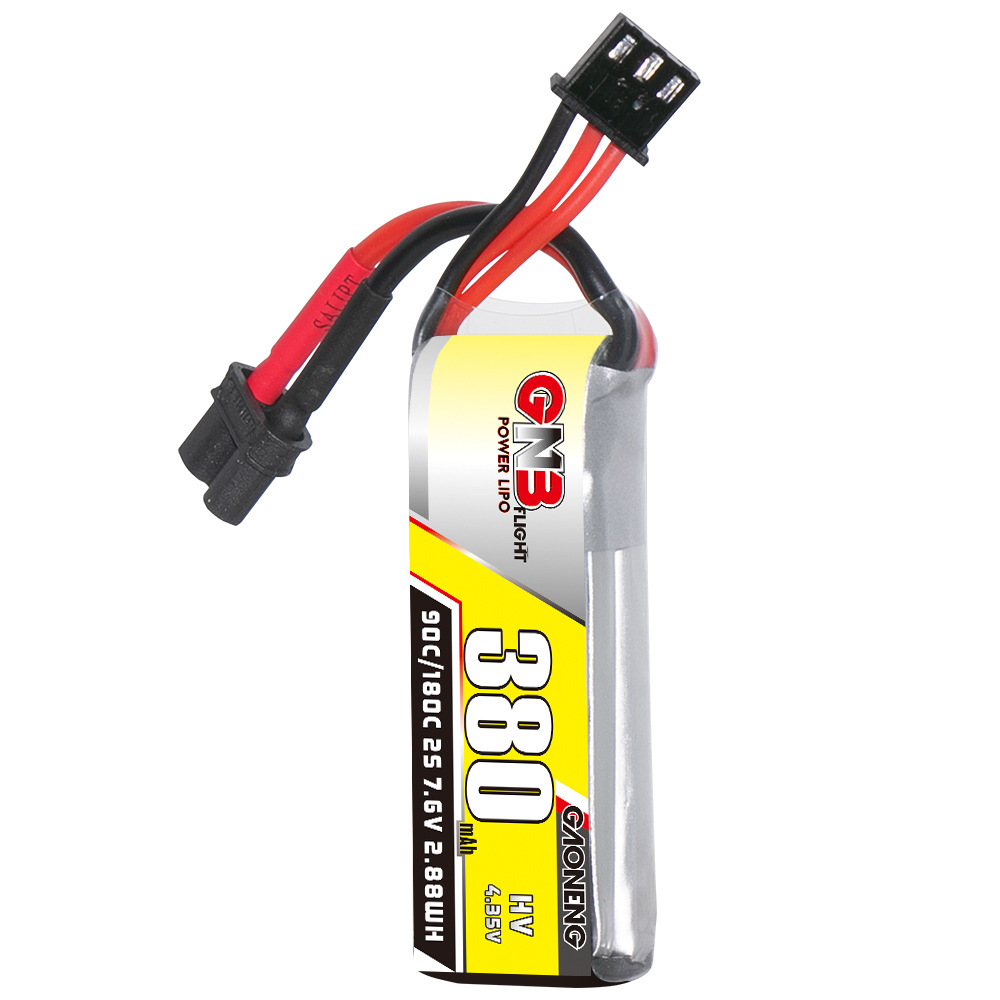 Batería Lipo GNB 2S 7,6 V 380m - Drone Rc Leading reseña y precio