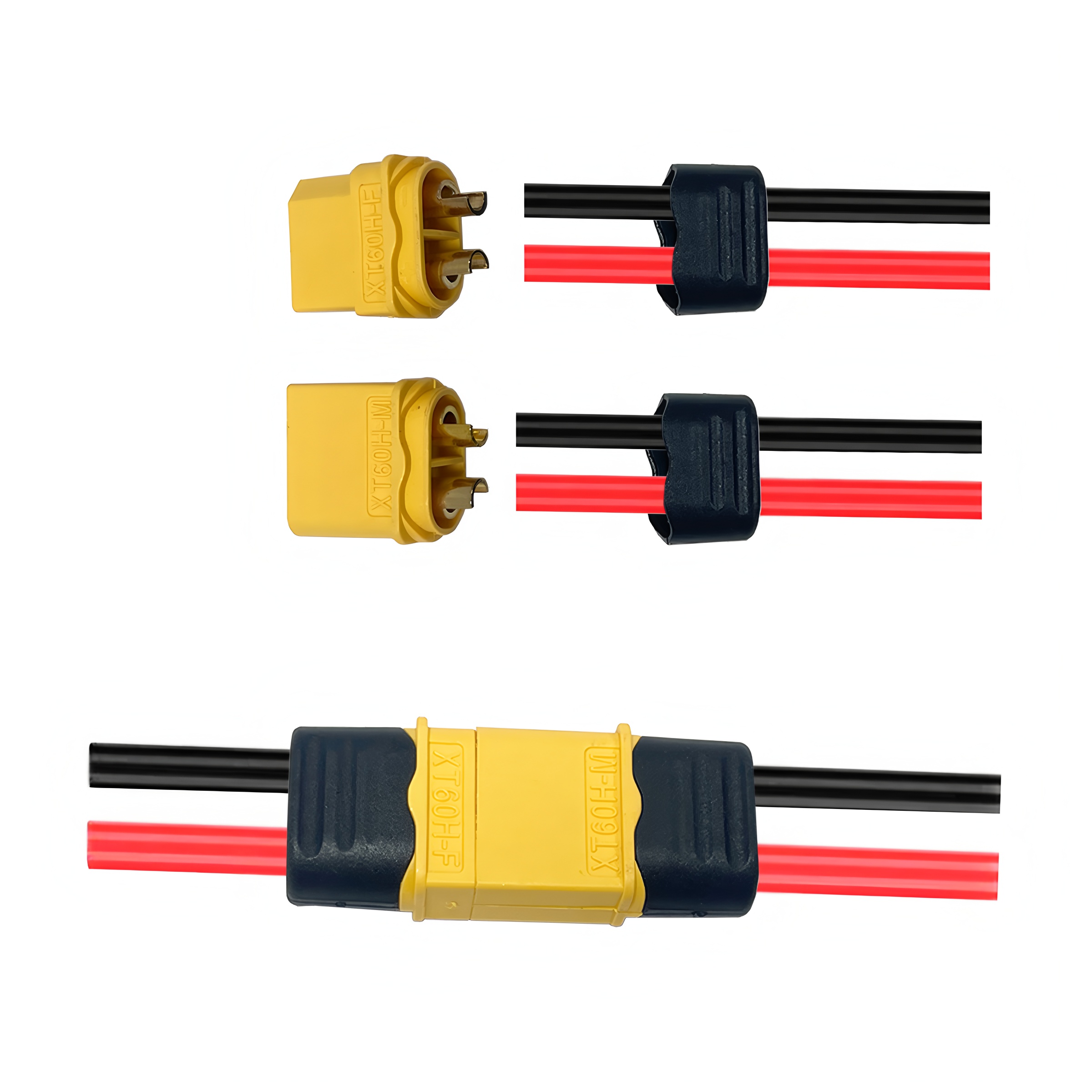 Conector XT60H y Carcasa (10/2 - Drone And Car reseña y precio