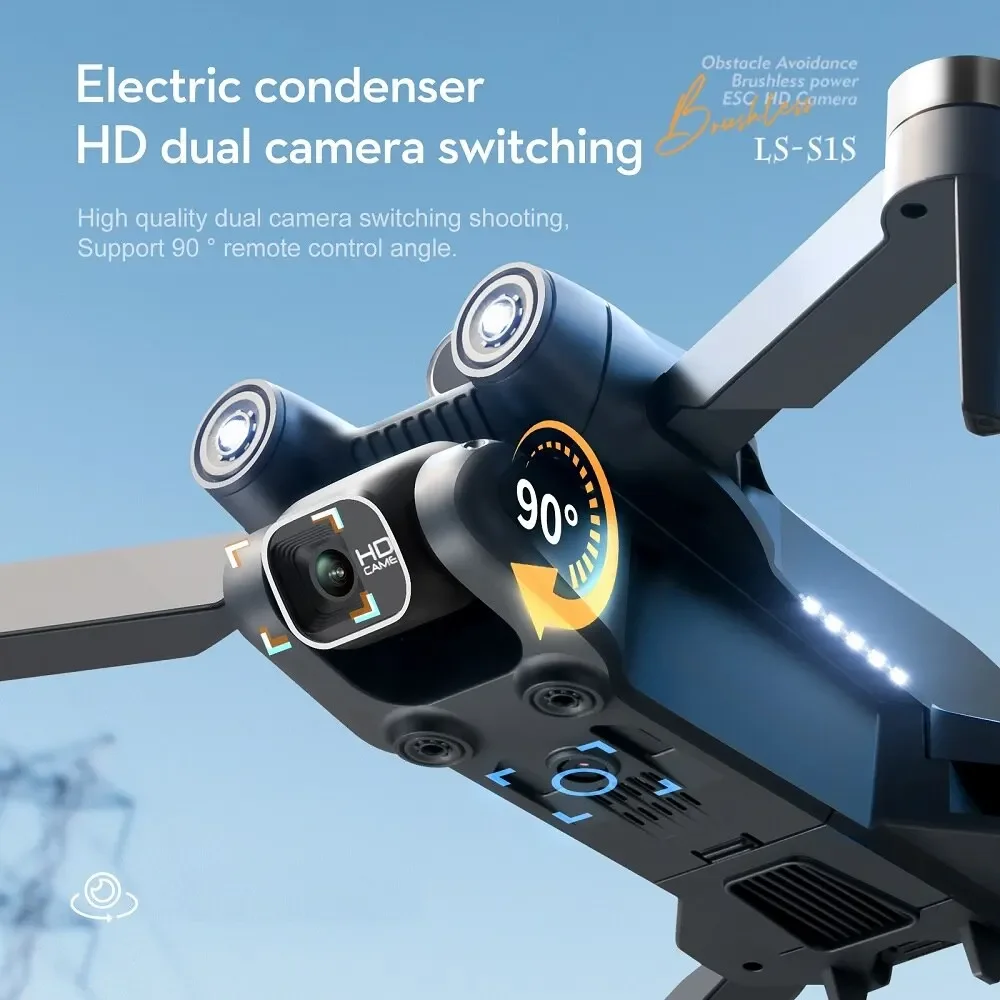 Dron S1S sin Escobillas 4k Pro - Drone Rc S1S reseña y precio
