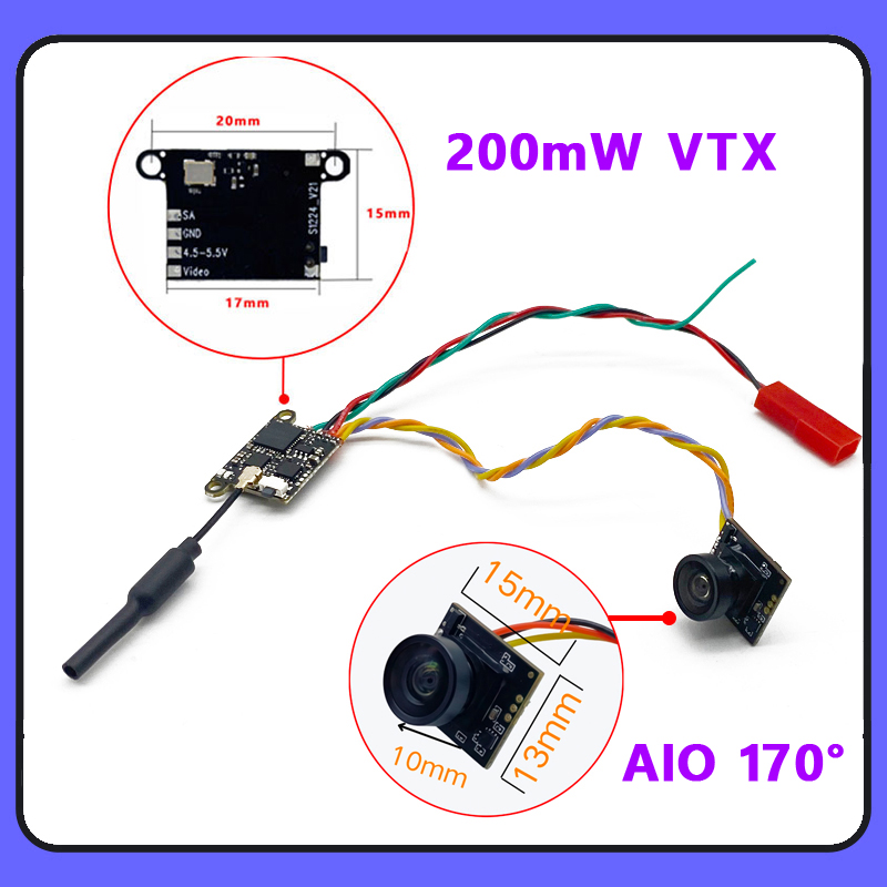 SLONWAKE 5,8G 1200TVL cámara F - Receiver Rc Drone reseña y precio