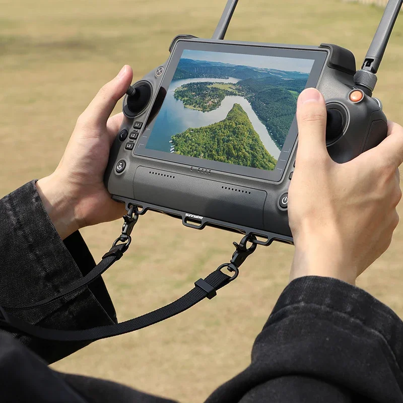 Cordón de cuello 2 en 1 con ga - Drone Rc Controller Belt reseña y precio