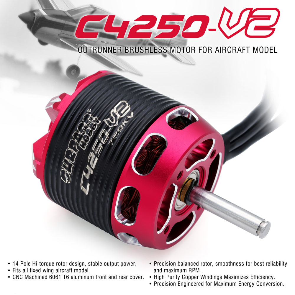 SURPASS HOBBY C4240 750KV/850K - Drone Rc Jet reseña y precio
