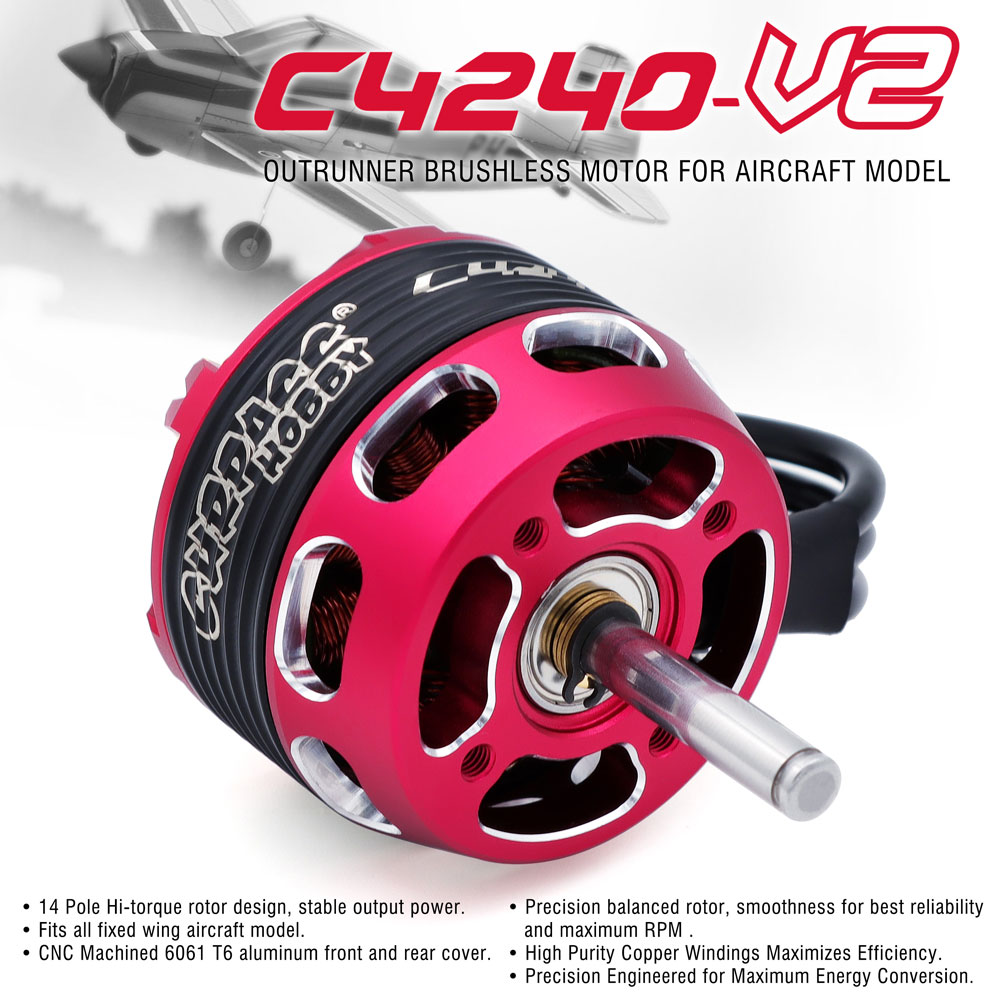 SURPASS HOBBY C4240 750KV/850K - Drone Rc Jet reseña y precio