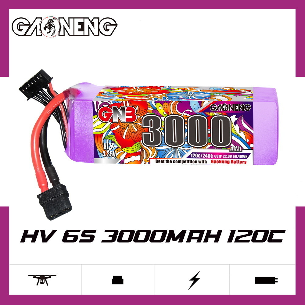 Batería Lipo GNB 6S 22,8 V 300 - Drone And Car reseña y precio
