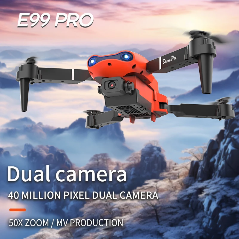 Helicóptero RC plegable 4K 5G  - Drone Rc E99 Pro reseña y precio