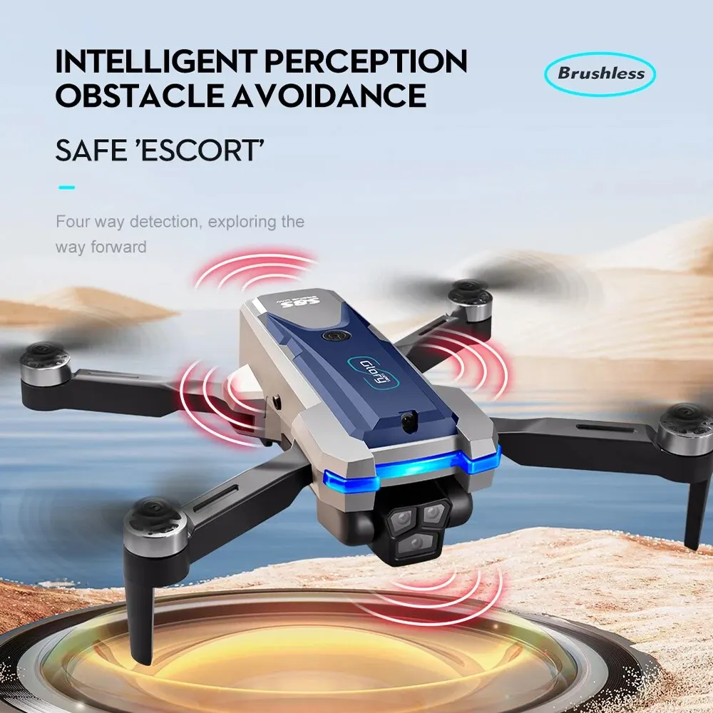Dron plegable S8S con GPS, 5G, - Drone Kf Rc reseña y precio