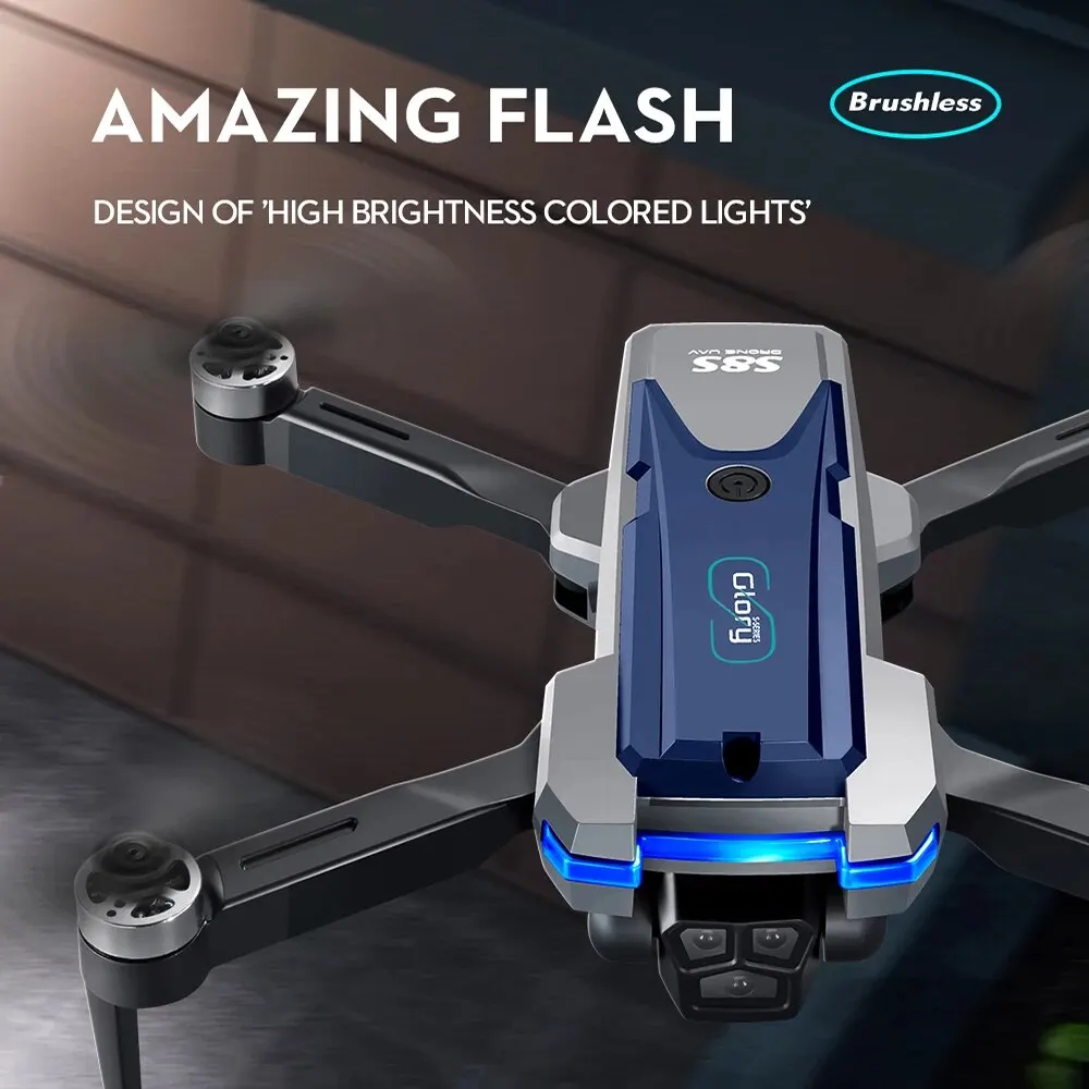 Dron plegable S8S con GPS, 5G, - Drone Kf Rc reseña y precio